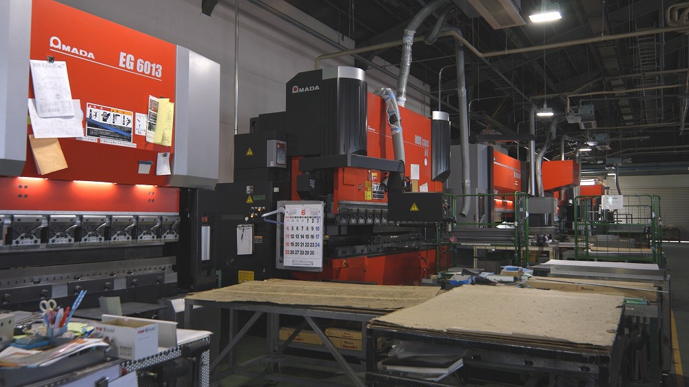 ベンダー(曲げ)加工